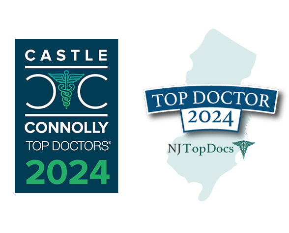 NJ Top Docs and Connolly Top Doctors 2024 Badges